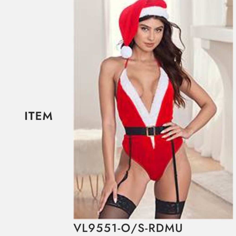 Santa baby teddy